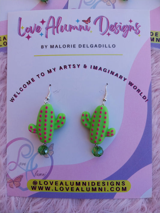 Cactus Queen Dangle Earrings