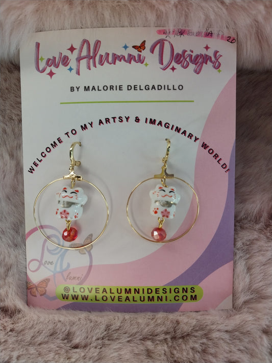 Good Luck 18K Gold Plated Earrings