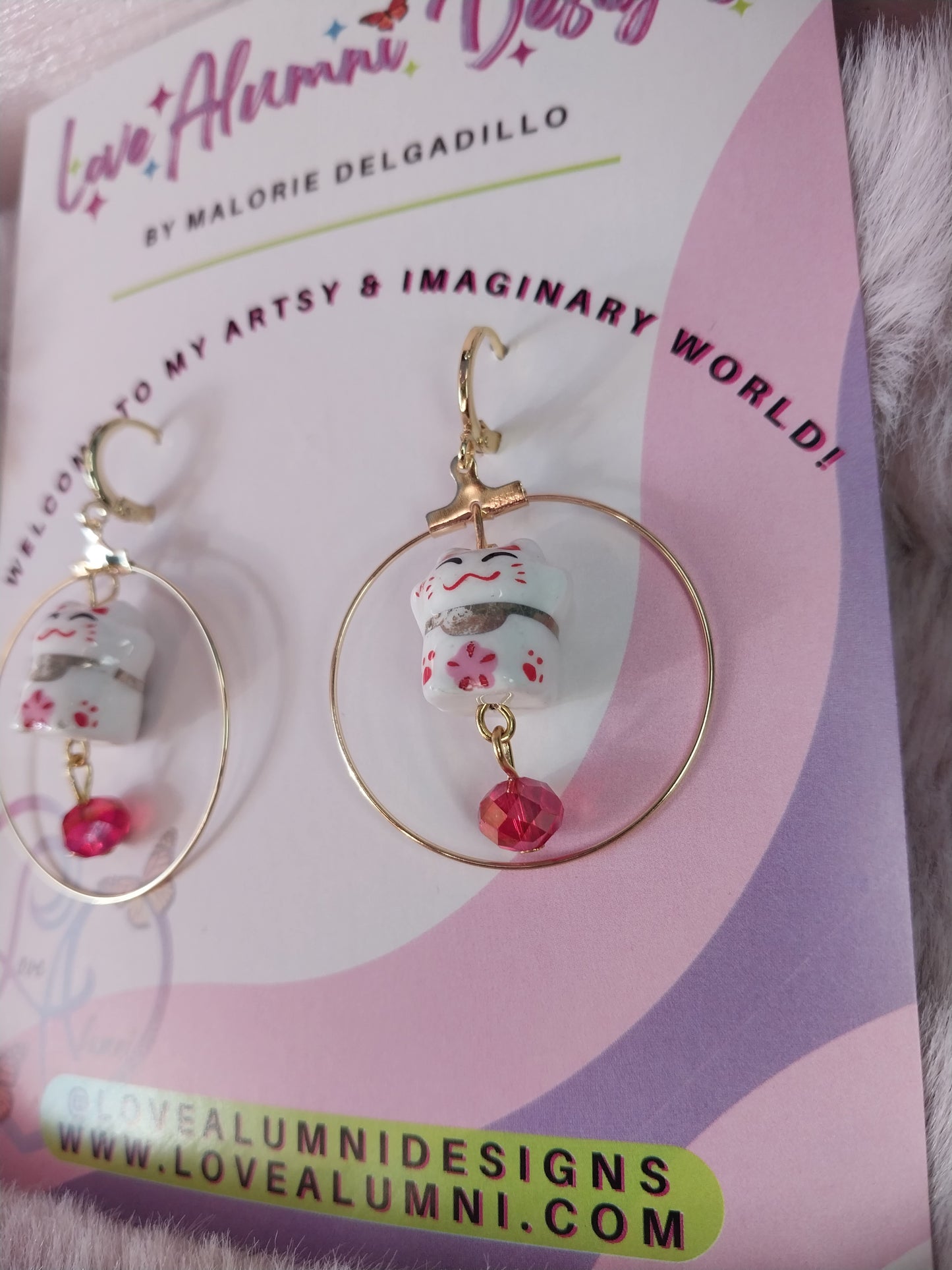 Good Luck 18K Gold Plated Earrings