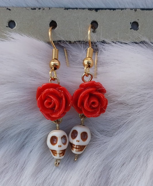 Dia De Los Muertos Mini Dangles