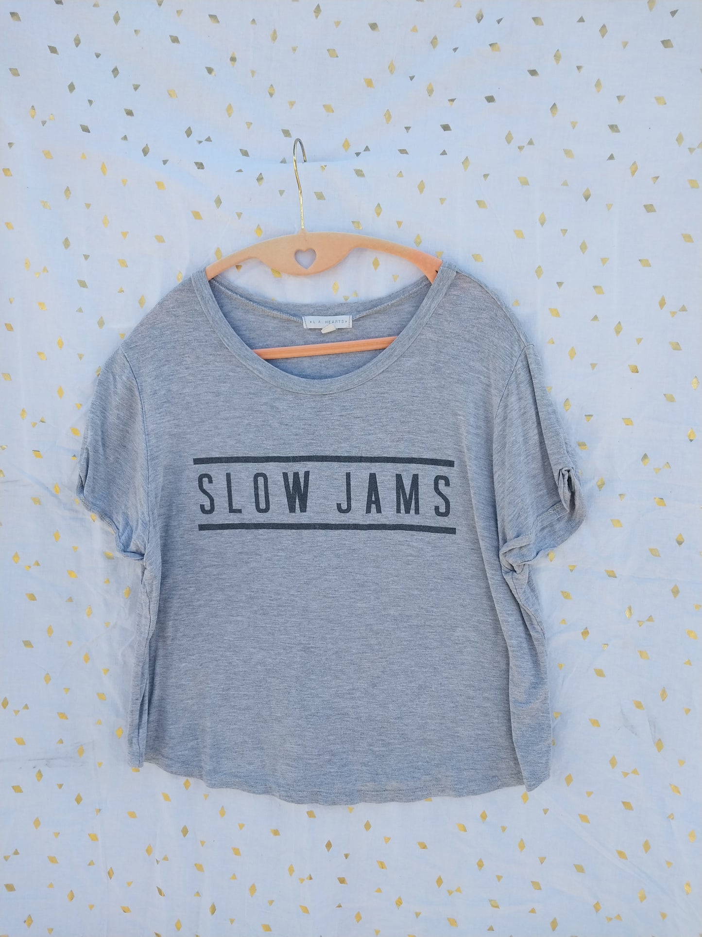 Slow Jams Vintage 90s Crop Tee