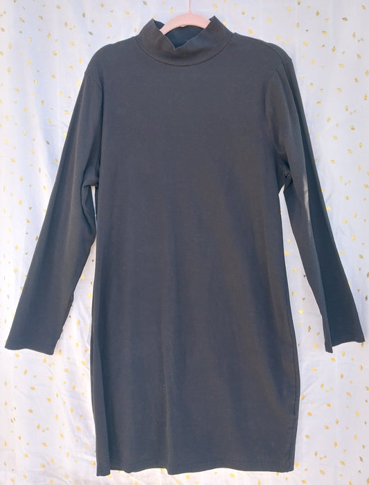 Black Turtle Neck Dress