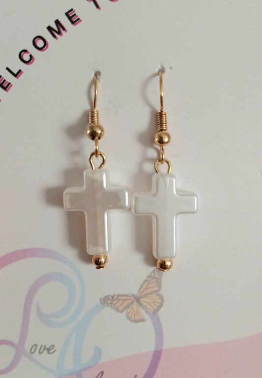 Cross My Heart Earrings