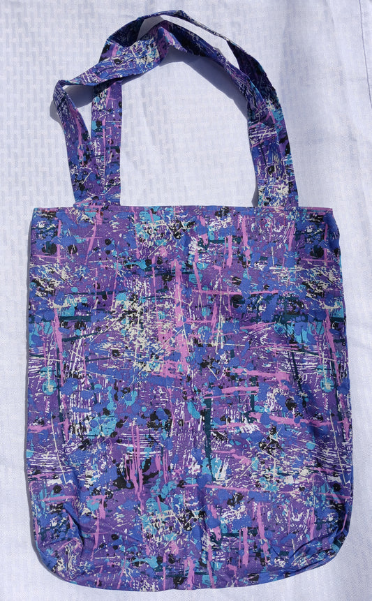Artsy Handcrafted Tote Bag Sustainable Fabric