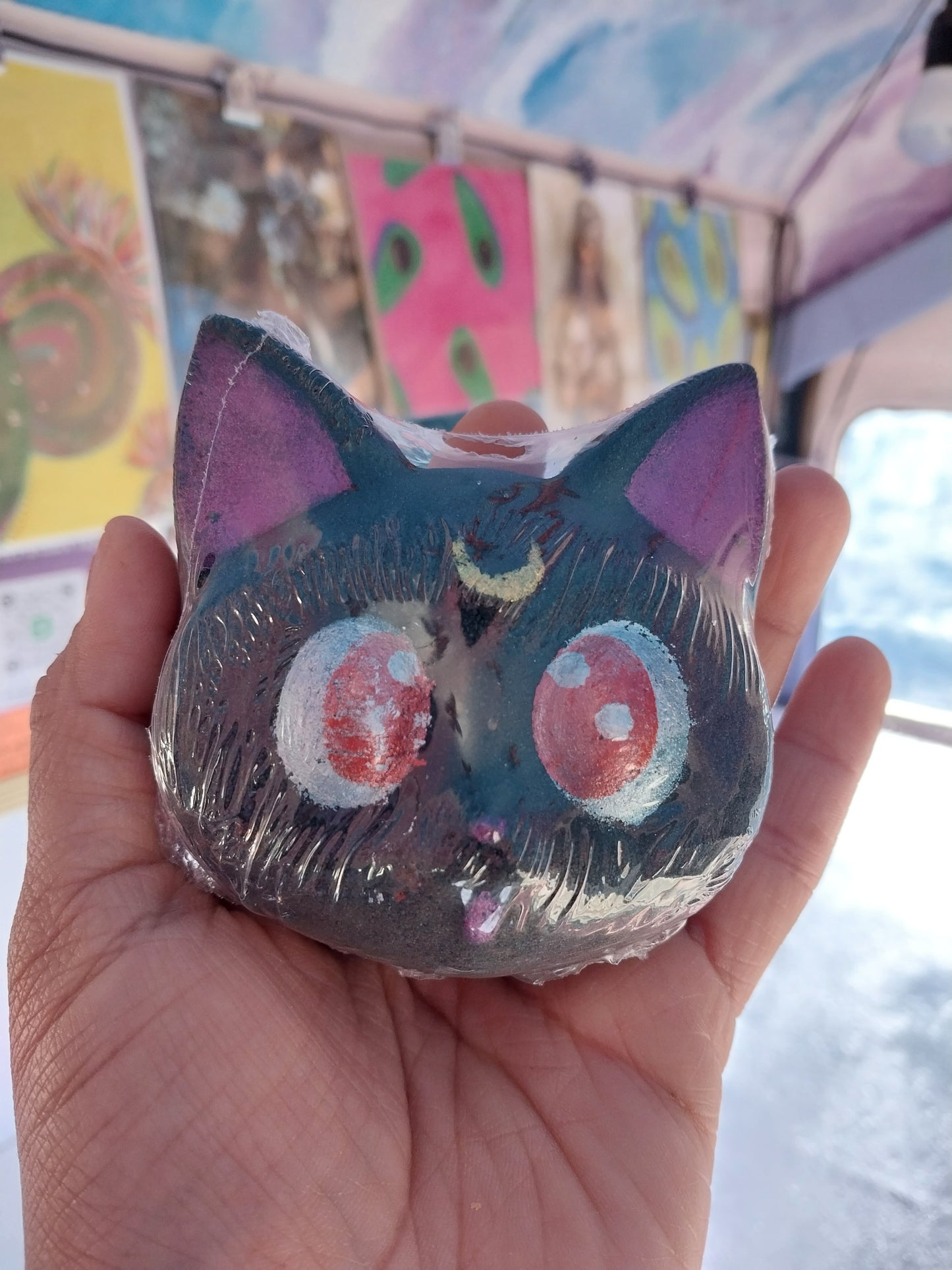 Luna Black Cat Bath Bomb