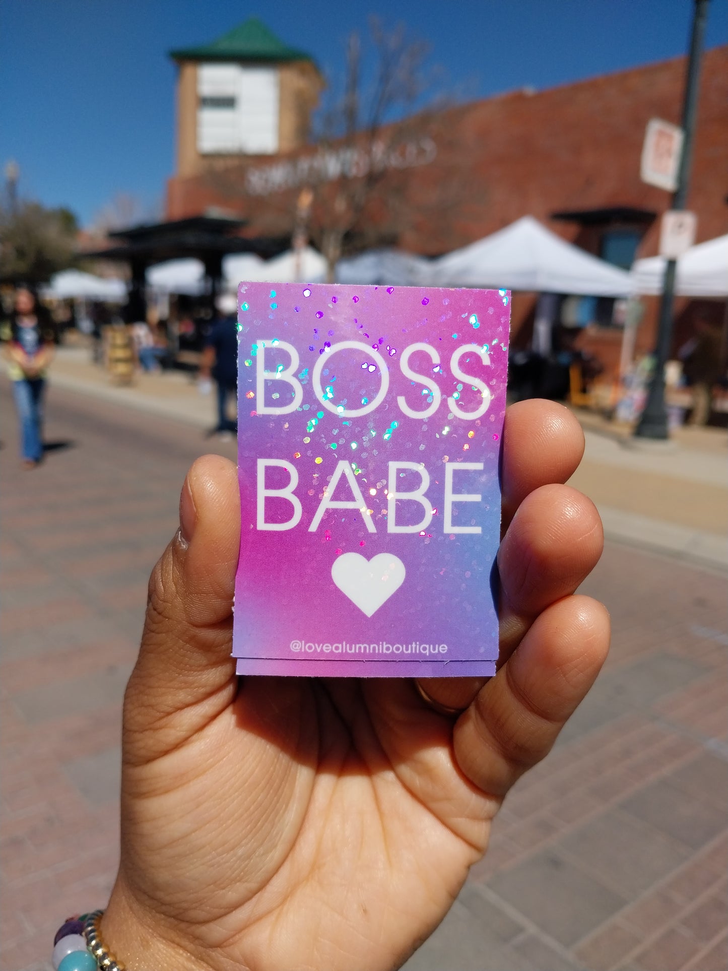 Boss Babe Sticker