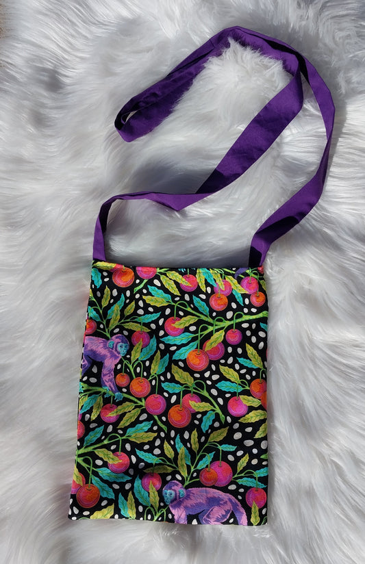 Jungle Reversable Crossbody Tote Bag Sustainable Fabric