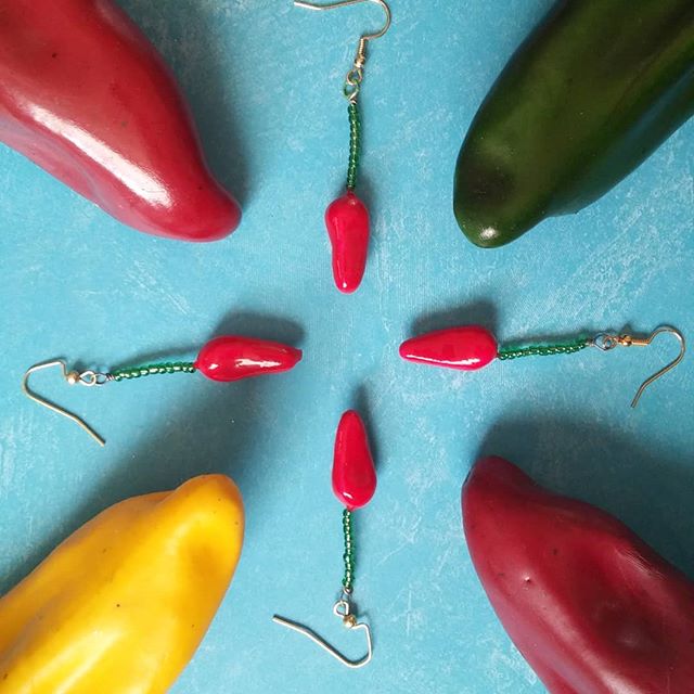 La Picosita Mini Pepper Earrings