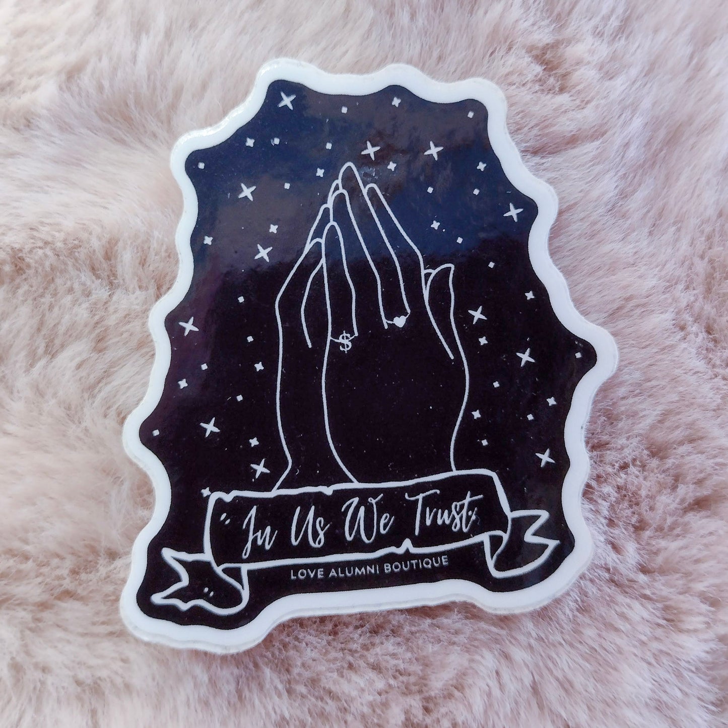 In Us We Trust Sticker