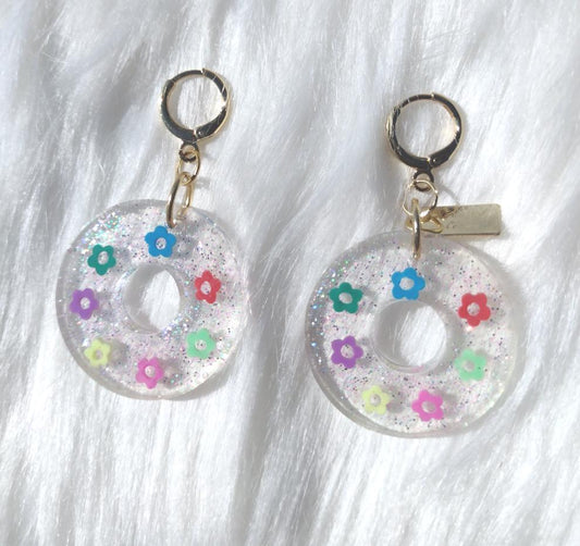 Bright Blooms 18K Gold Plated Earrings