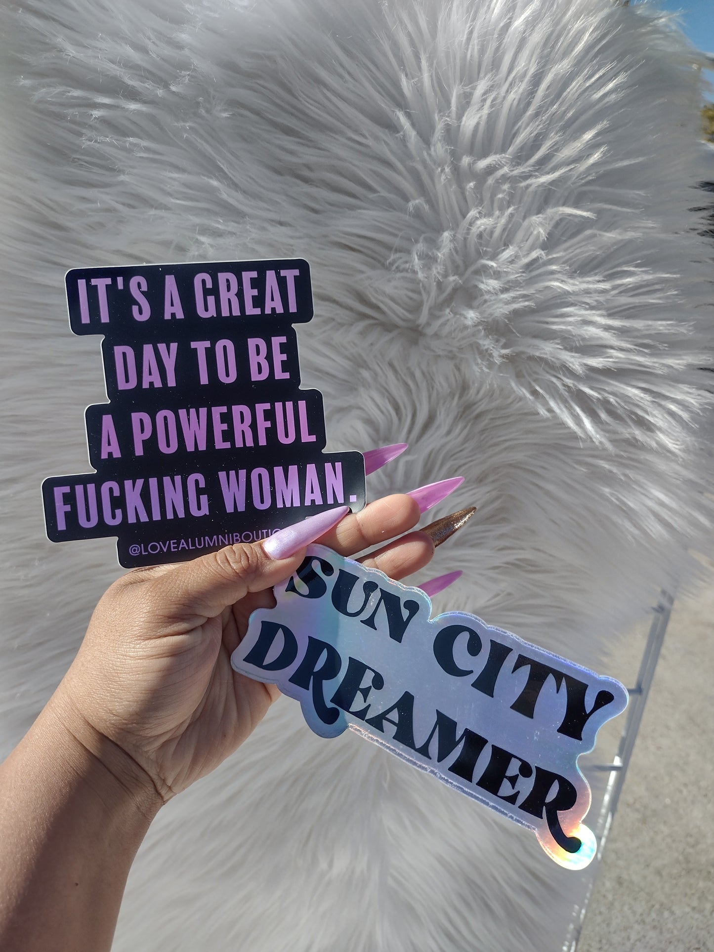 It's A Great Day XL sticker