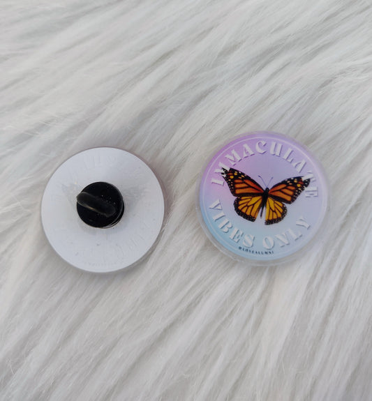 Immaculate Vibes Only Button