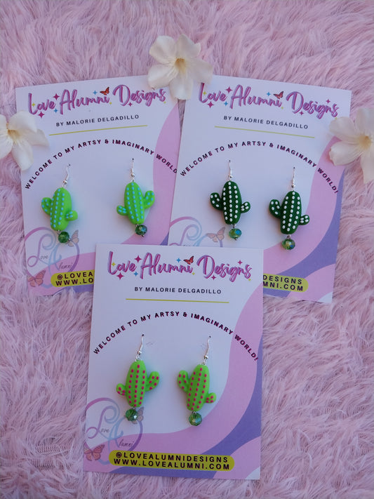 Cactus Queen Dangle Earrings