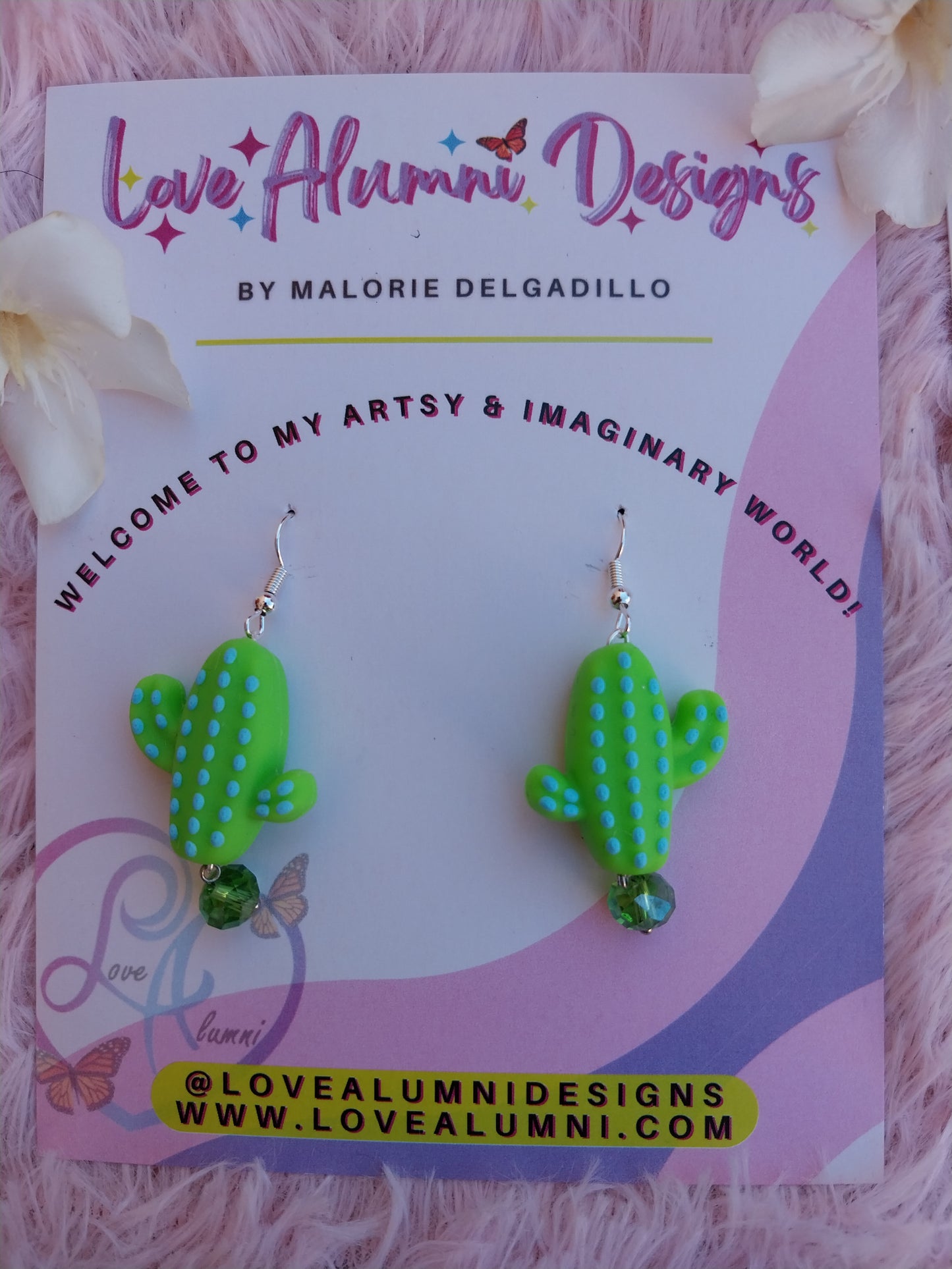 Cactus Queen Dangle Earrings