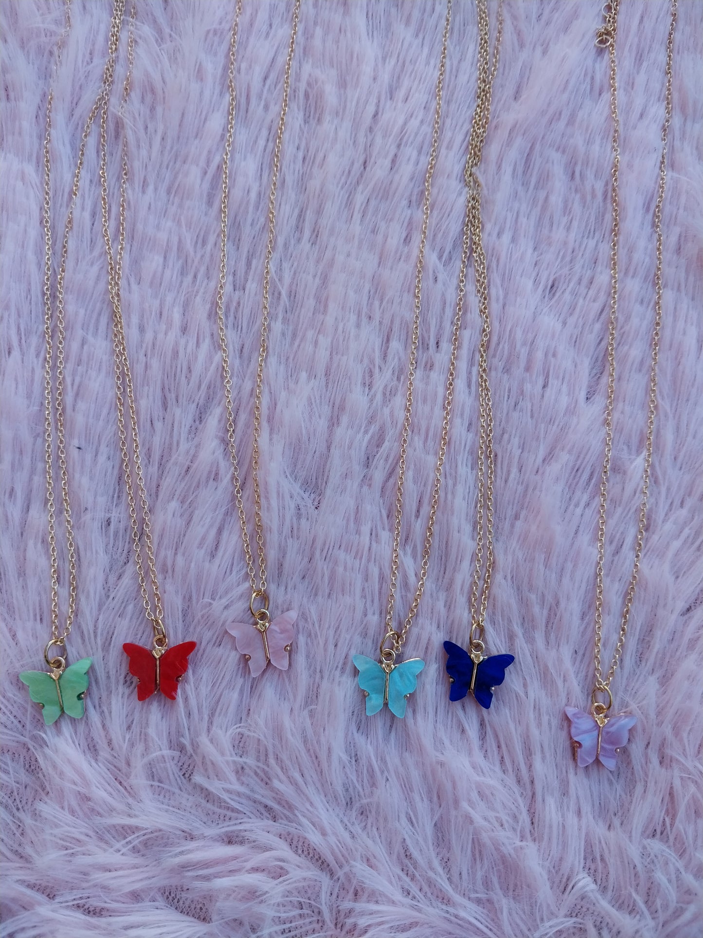 Mini Butterfly Chain Necklace