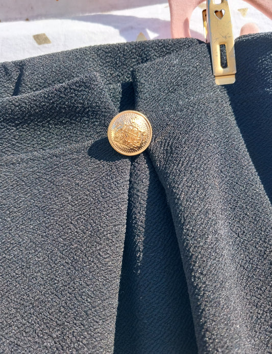 Gold Button Dress Pant