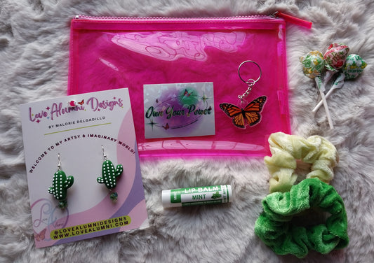 Cactus Girl Earring Gift Set