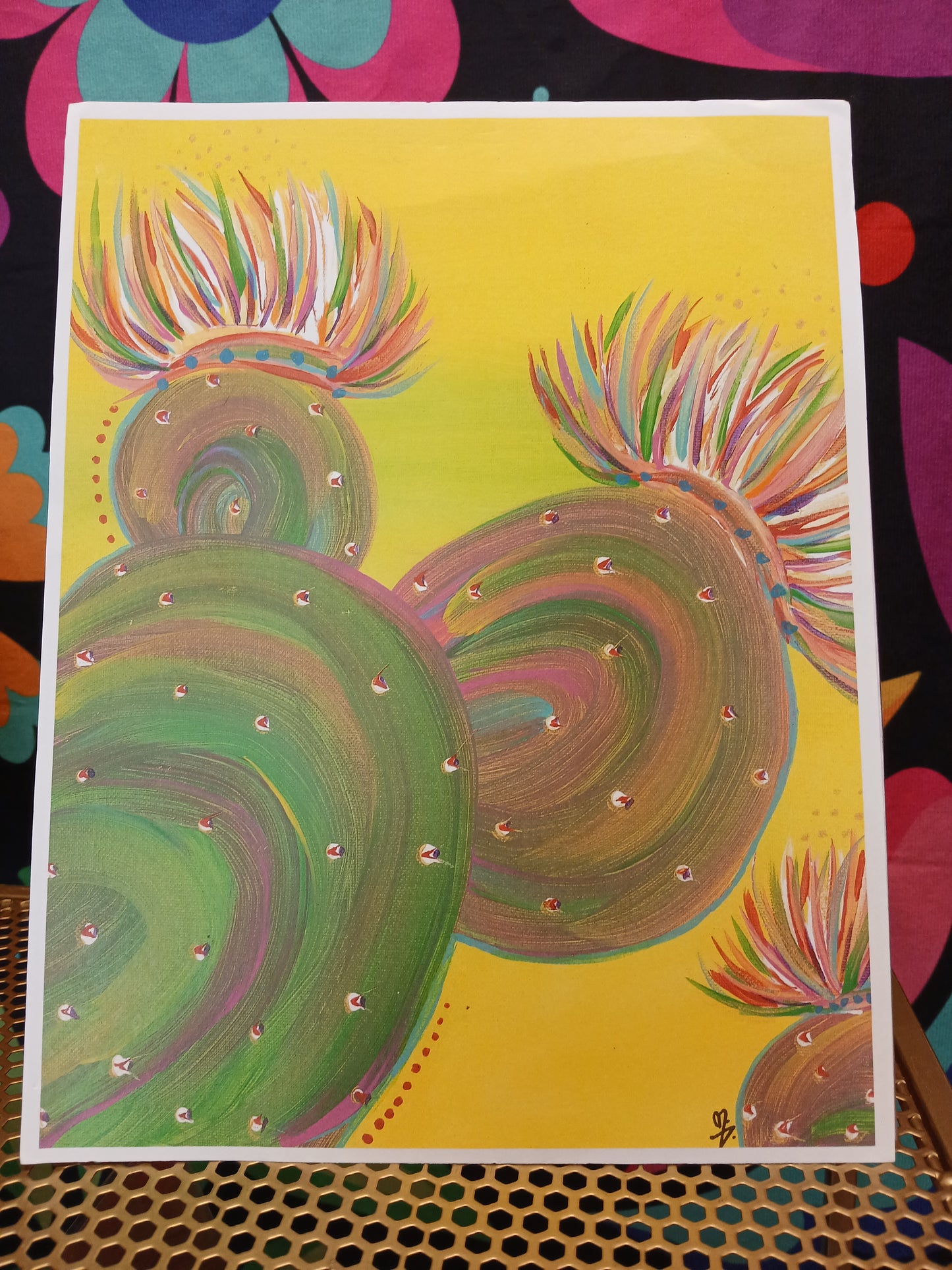 Nopal Del Sol Print