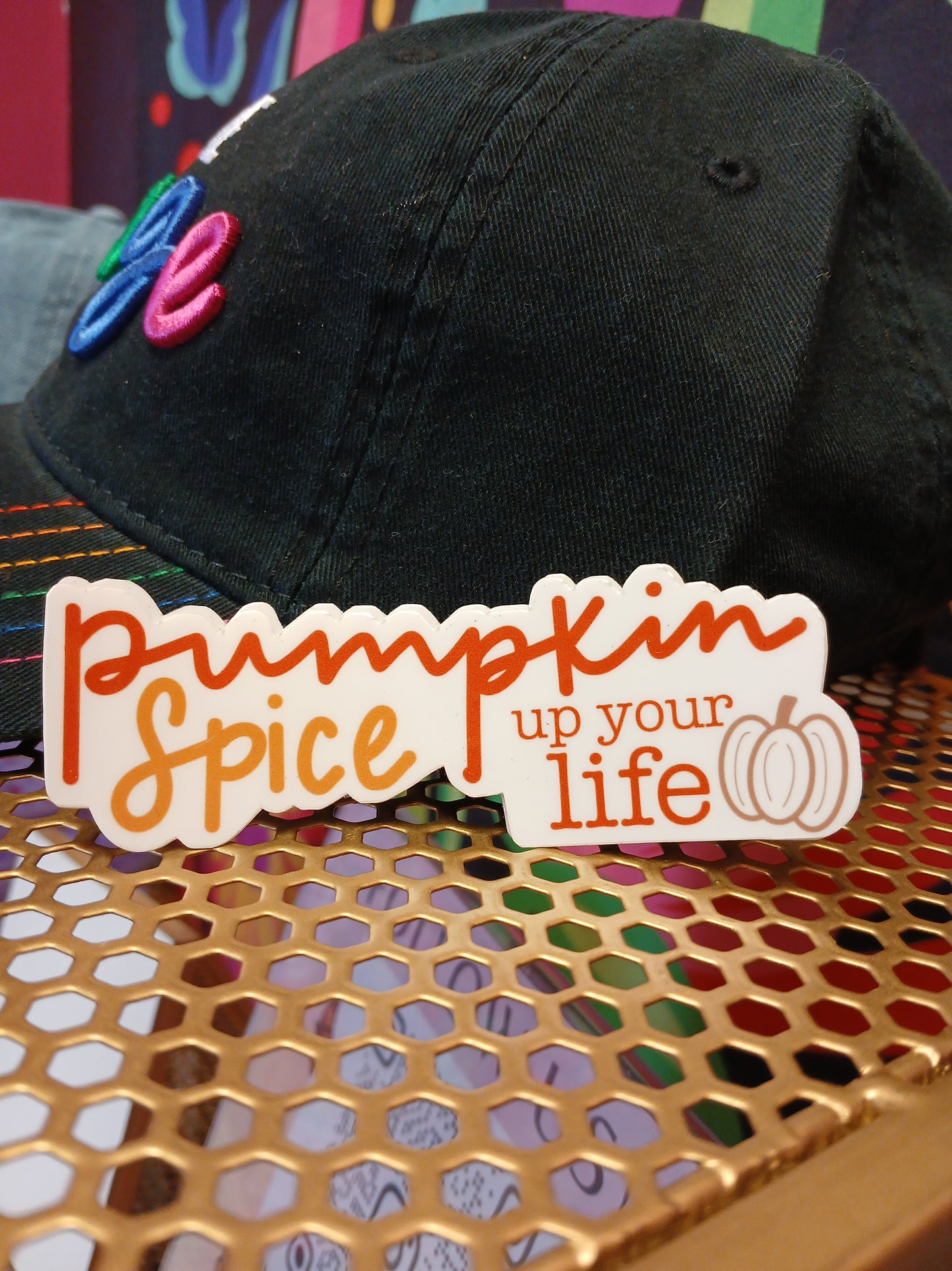 Pumpkin Spice Sticker