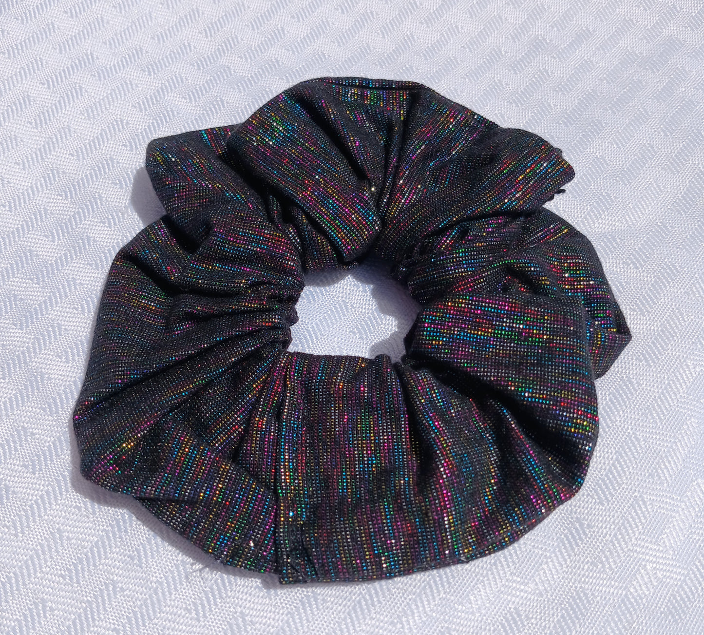 Iridescent Scrunchie Sustainable Fabric