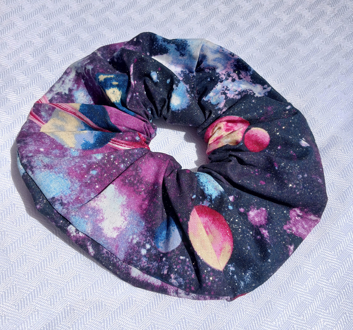 Space Girl Oversized Scrunchie Sustainable Fabric