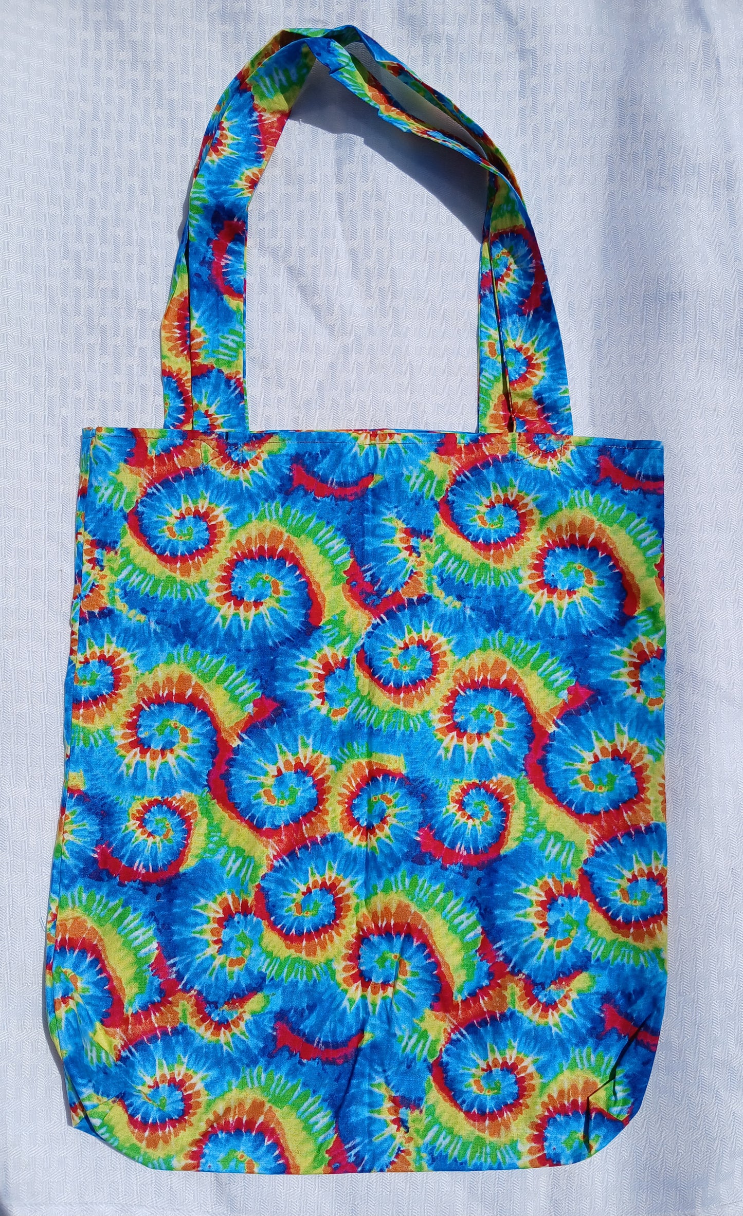 Tye Dye Handcrafted Tote Bag Sustainable Fabric