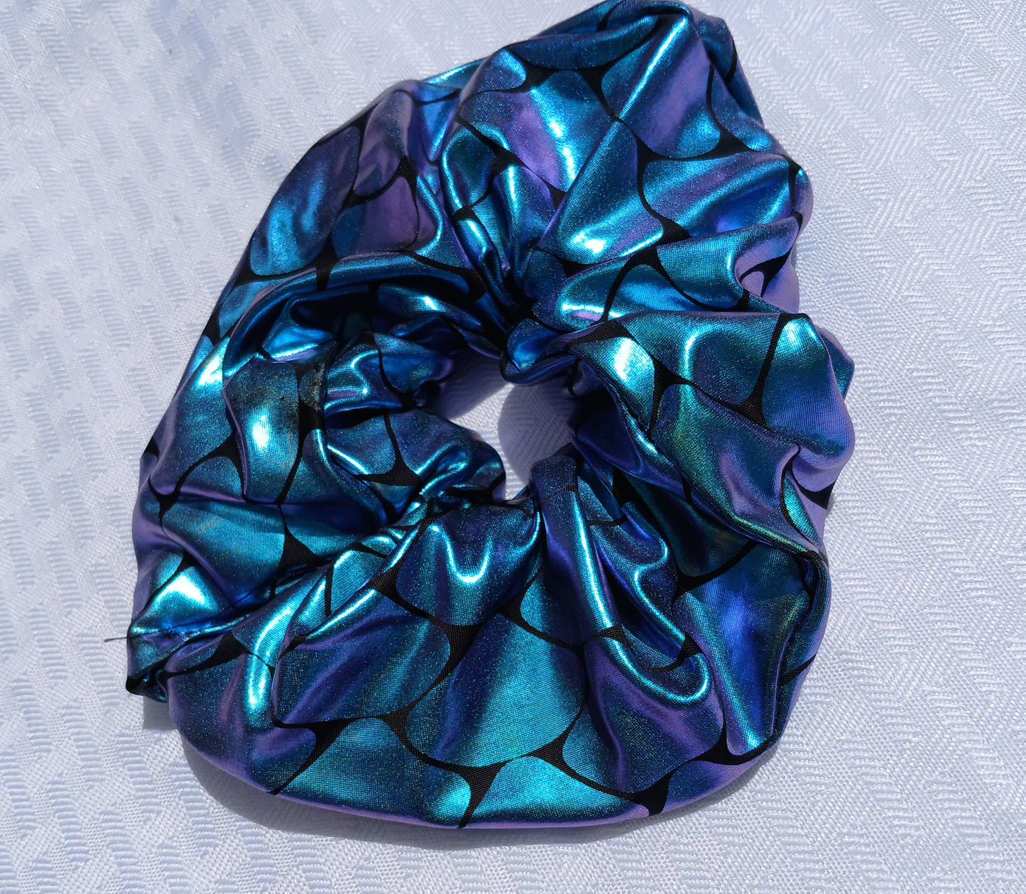 Mermaid Oversized Scrunchie Sustainable Fabric