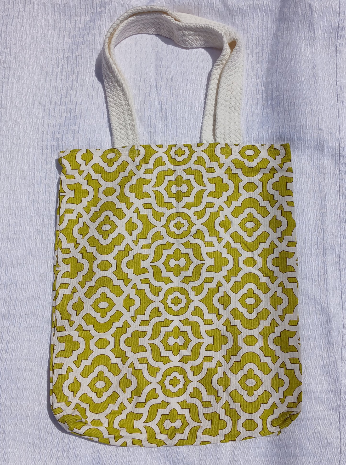 Fancy Handcrafted Tote Bag Sustainable Fabric