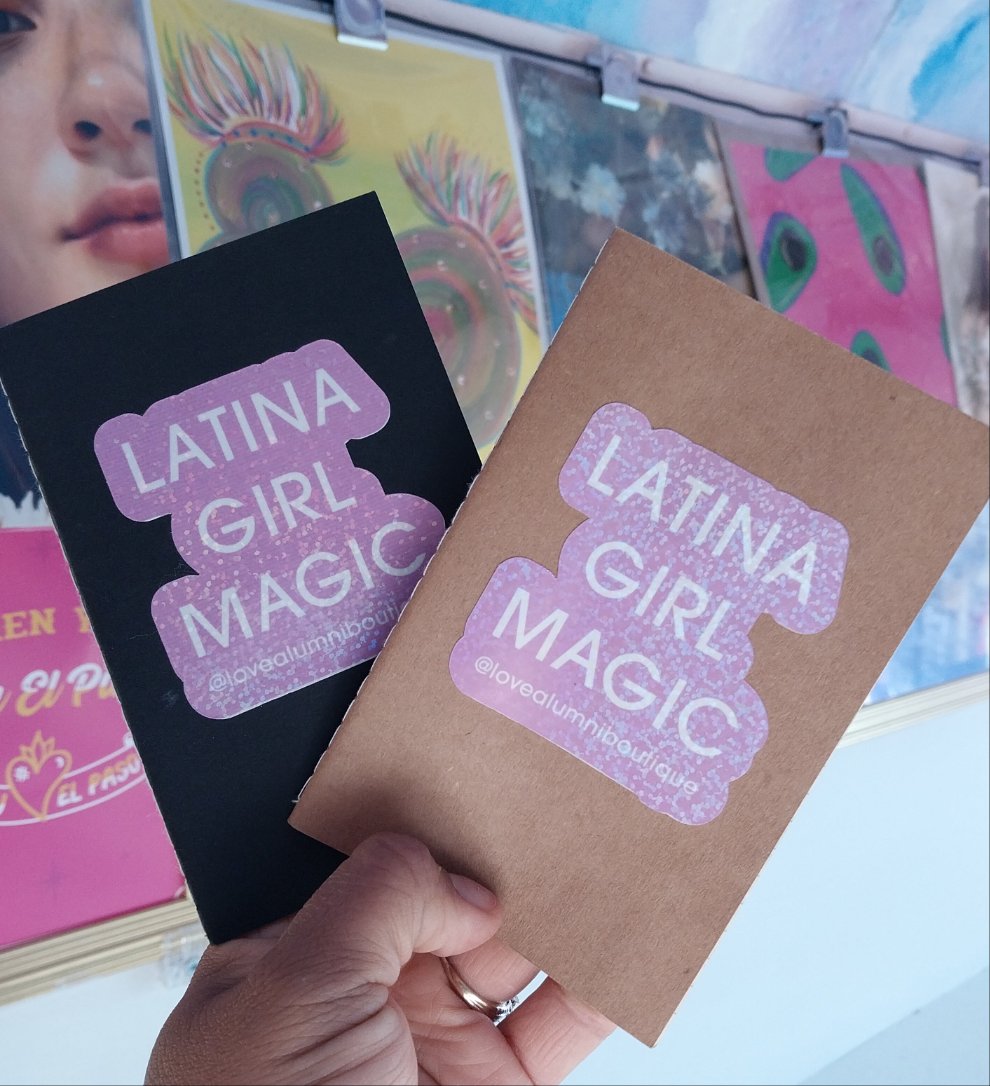 Latina Girl Magic Mini Notepad