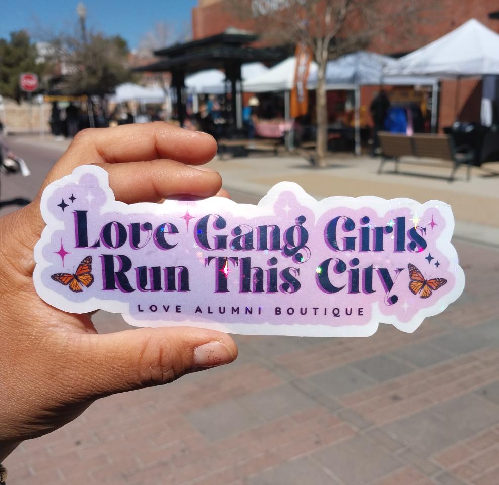 Love Gang Girls XL Sticker