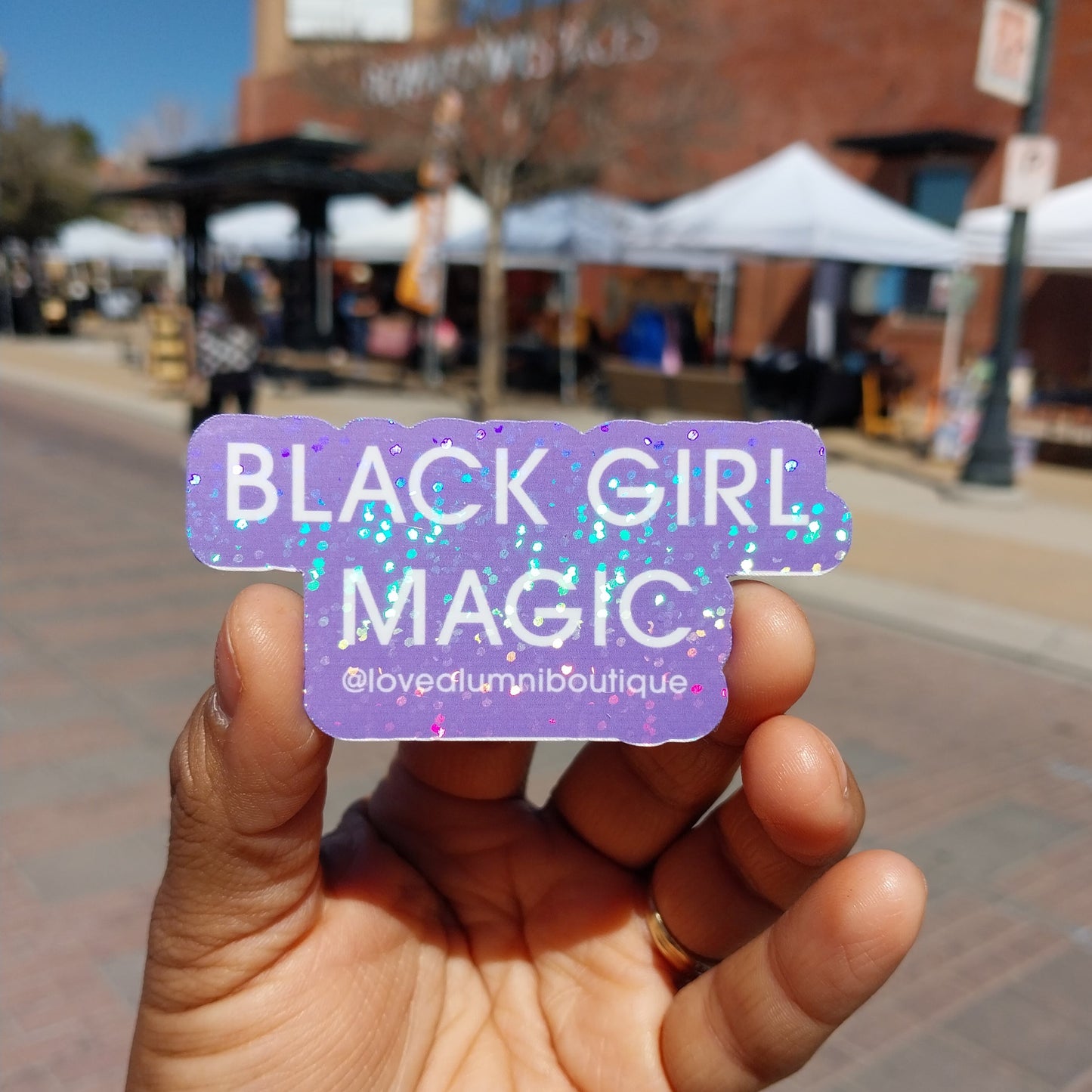 Black Girl Magic Sticker