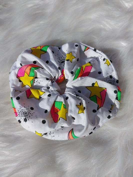 Sustainable Fabric 80s Vibes Oversized Scrunchie