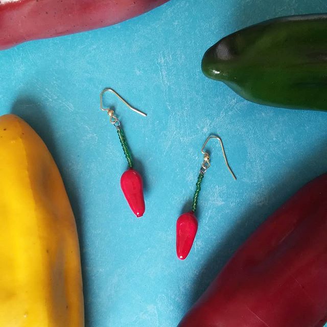 La Picosita Mini Pepper Earrings