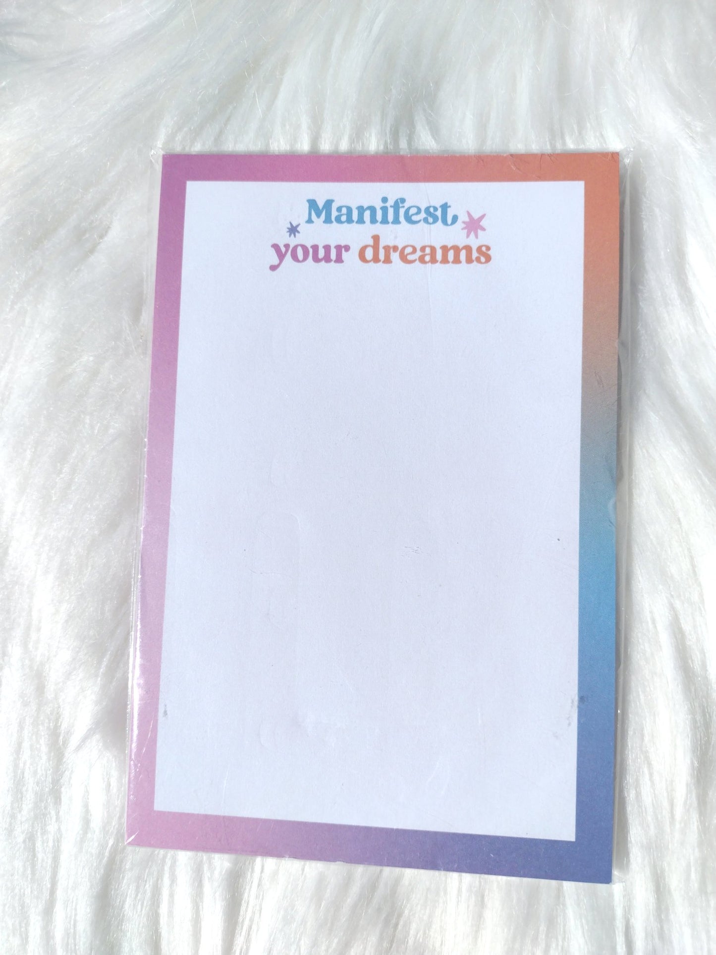 Manifest Your Dreams Notepad