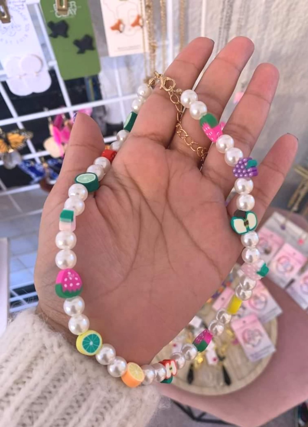 Fruity Pearls Necklace