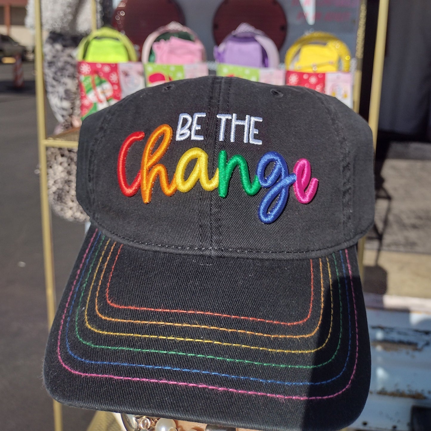 "Be The Change" Cap