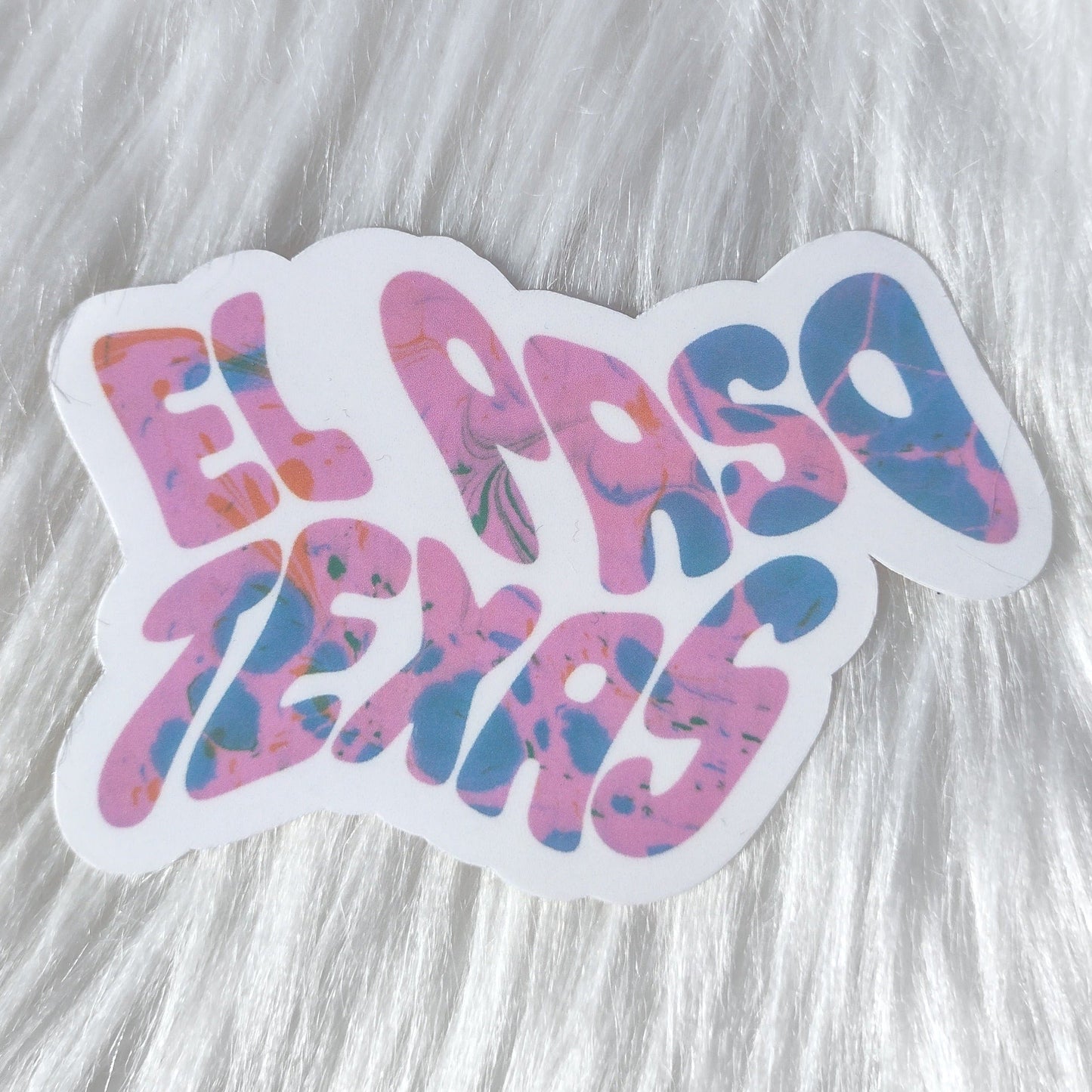 El Paso Wave Sticker (Orange)