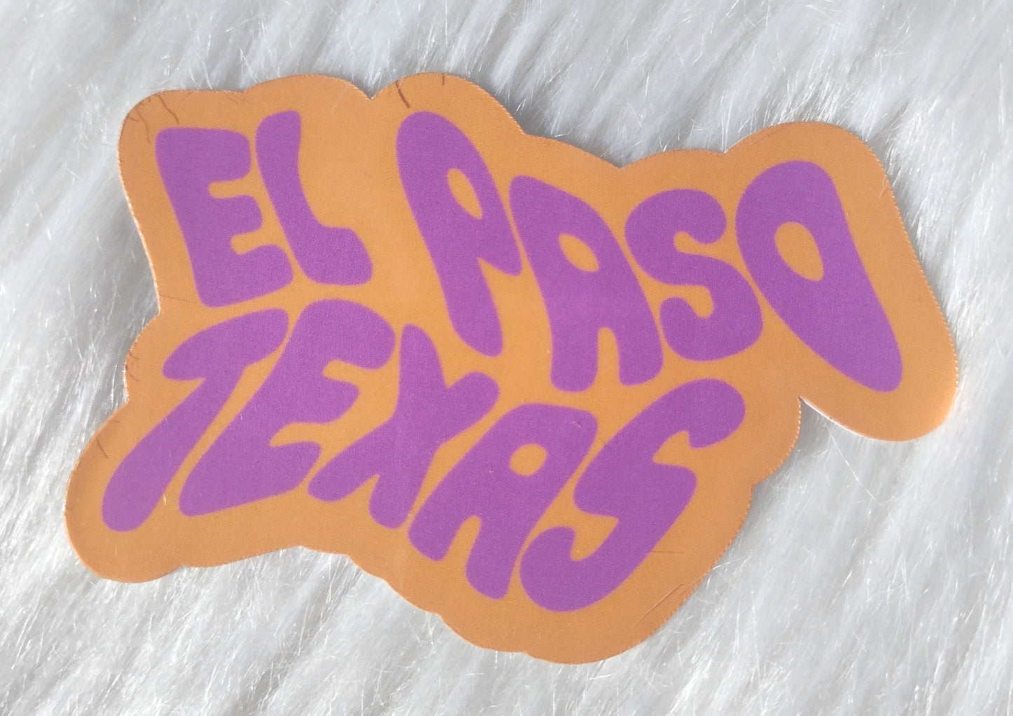 El Paso Wave Sticker (Orange)